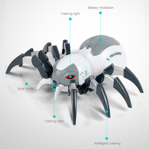 Robot Spider Robot Rc Spider Toys Com Luz/música/