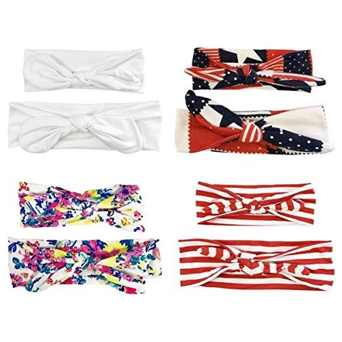 Wrapables Mama Y Yo Boho Headband Redwhiteblue