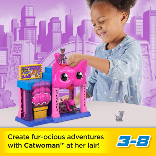 Playset Fisher-price Imaginext Dc Super Friends Catwoman 3+