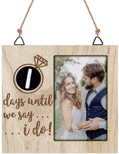 Wallfire Wedding Countdown Photo Frame Personalizado Countd