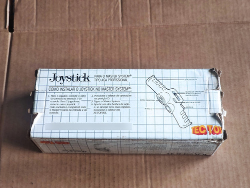 Controle / Joystick Asa -- Original -- Sega Master System Preto (Usado)