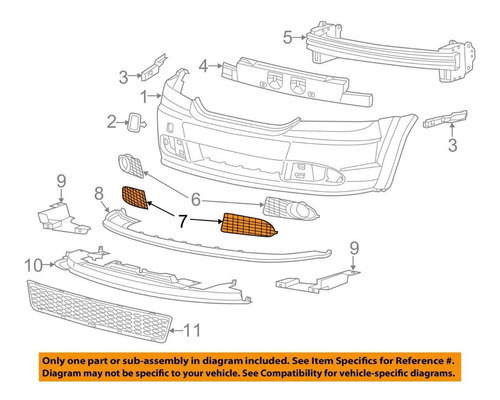 Rejilla Dodge Journey 2011 2012 2013 2014 2015 2016 2017