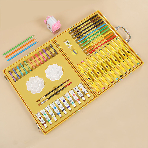 Set De Plumones, Pinturas, Colores Y Crayolas 68 Piezas