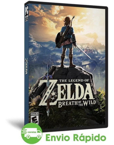 The Legend Of Zelda Breath Of The Wild Pc Midia Fisica Dvd Mercado Livre