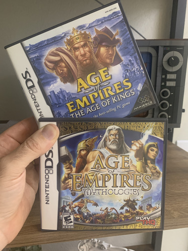 Age Of Empire Nintendo Ds Jogo 100% Original Completo Raro (Usado)