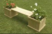 Comprar Bancos Maceteros De Madera Tratada