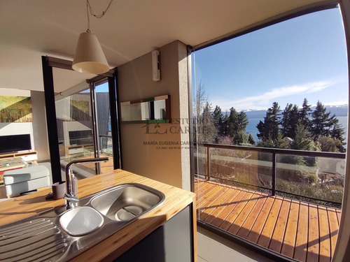 Vista Al Lago Apto Turismo Departamento Tipo Casa De Diseño En Melipal Bariloche En Venta Ideal Inversión Turística Ícono Arquitectónico Lujo Vistas Y Confort Cochera Sum Parrilla Jardín Terraza Deck