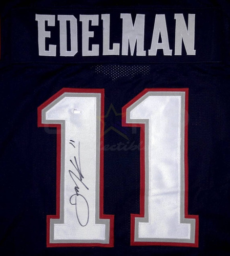 Jersey Autografiado Julian Edelman N. E. Patriots Color Rush