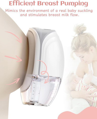 X-bosak Extractor De Leche Manos Libres, Sacaleche Portátil
