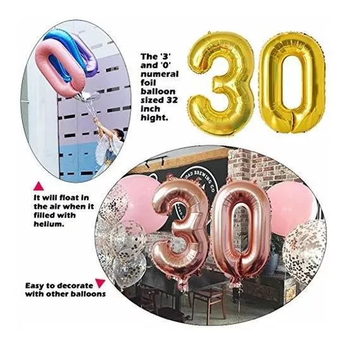 Decoraciones De 30 Cumpleaños Para Mujeres Y Hombres, Column