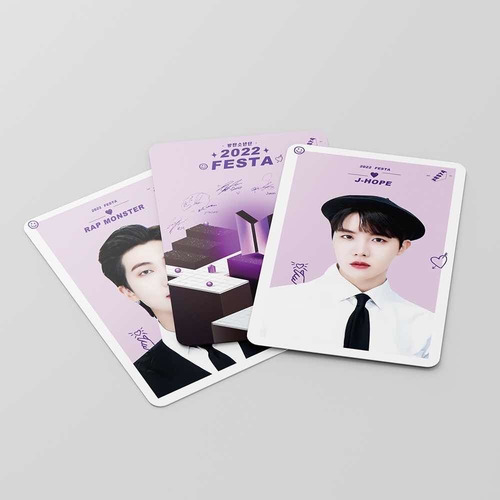 55 Photocards Bts Festa 2022 - Versión Il