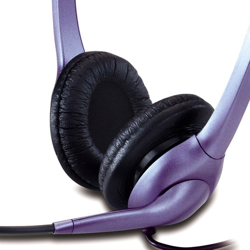 Imagen 5 de 7 de Auriculares Genius HS-04S azul y negro