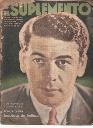 Revista El Suplemento Nº 730 Julio 1937