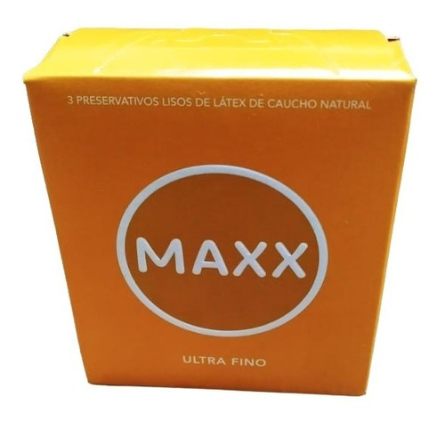 Preservativos Maxx Ultra Fino 4 Cajitas X 3 