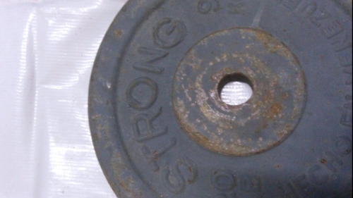 Disco De 9 Kilogramos Para Levantamiento De Pesas (Usado)