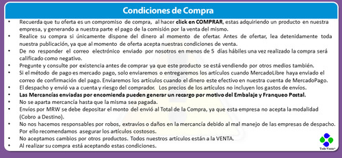 Suicheras Luz Ford Conquistador 1980 (Usado)