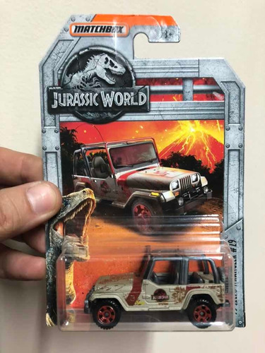Matchbox Jurassic Park / World Jeep Wrangler Tj  #29 Barro