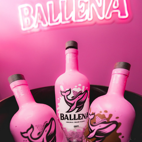 Ballena Licor De Coco Com Tequila 750ml