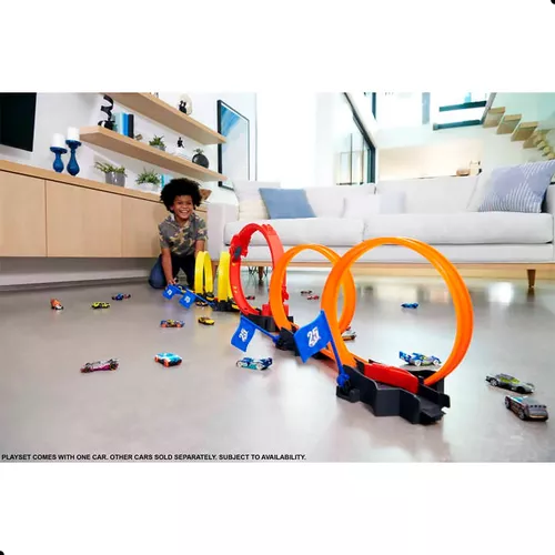 Pista De Corrida Hot Wheels e Ganhe Um Carrinho Action - GAMES & ELETRONICOS