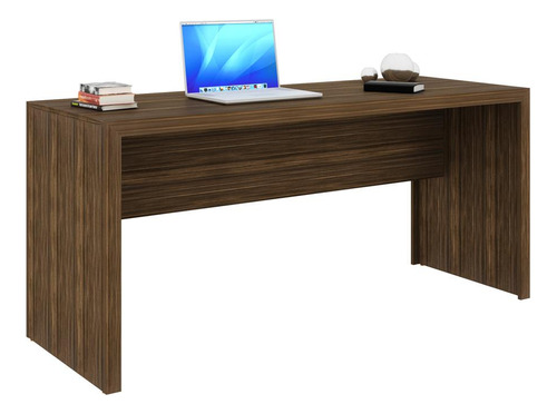 Escrivaninha/mesa Escritório Multimóveis Vcr25019 Cor Nogal