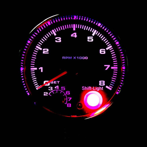 Medidor De Tacômetro Automotivo De 3,75 Pol. 95 Mm 0-8.000