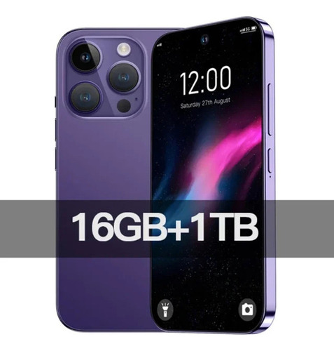 Teléfono Inteligente I15 Pro Max 16+1 Tb Para Android Xiaomi