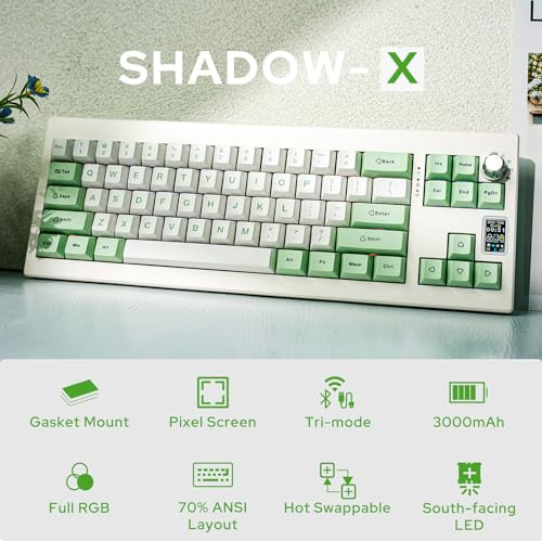 Epomaker Shadow-x: Teclado Mecánico Intercambiable En Calien
