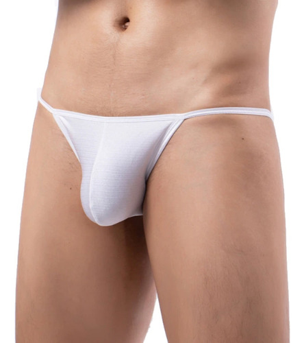 Mini Bikini Para Hombre Satinado Corte Cachetero Ronomen