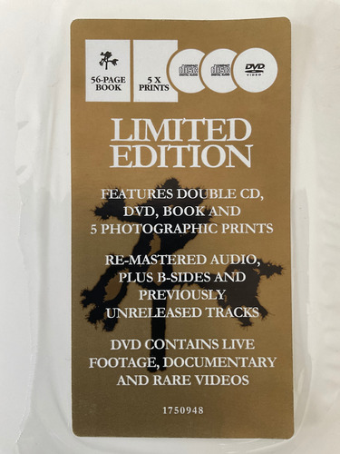 U2 Joshua Tree Edición Super Deluxe Box Set (2cd+dvd+libro) Edición Limitada (Usado)
