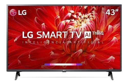 Imagem 1 de 7 de Smart Tv 43'' LG  Fullhd 43lm6370 Thinqai Bluetooth Hdr 2021
