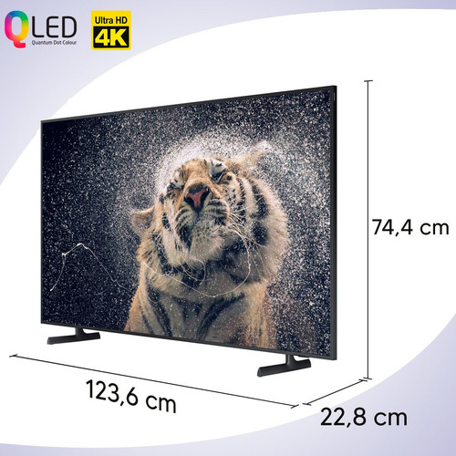 Imagen 2 de 8 de Tv Smart 55 Samsung Qled Uhd Quantum 4k Qn55ls03ba Dimm
