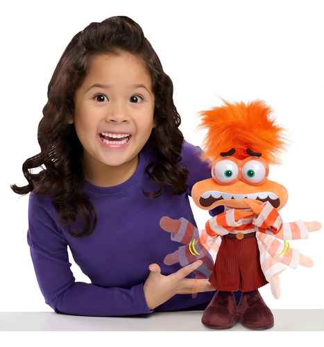 Inside Out 2 Peluche De Ansiedad Just Play Intensamente