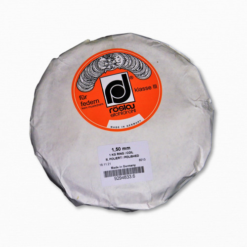 Imagen 2 de 6 de Alambre A/c 1.50 Mm X 2 Libras Germany Para Resortes