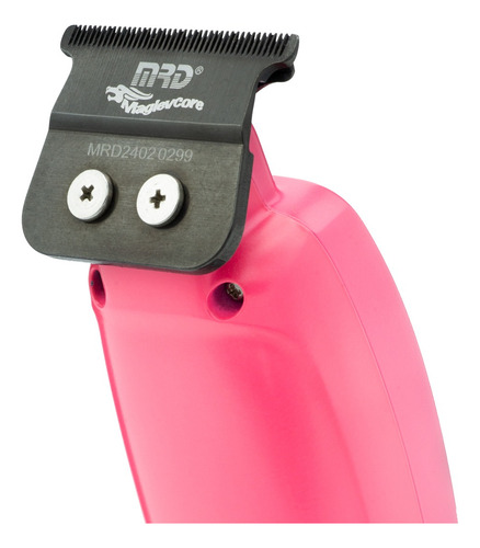 Barberia Mrd Pro Trimmer Smart Brain Profesional Rosa 6c