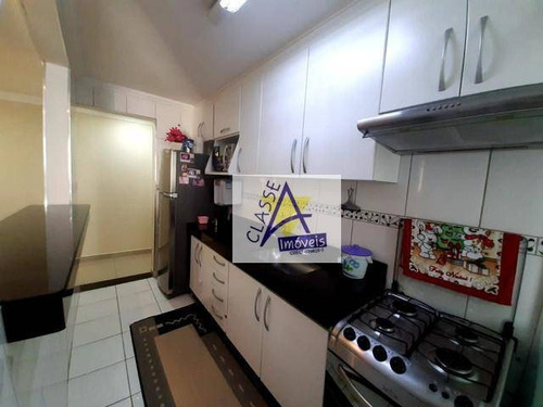 Imagem 1 de 6 de Apartamento Com 2 Dormitórios À Venda, 50 M² Por R$ 210.000,00 - Parque São Vicente - Mauá/sp - Ap0707