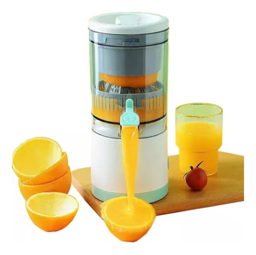 Exprimidor Eléctrico Recargable De Zumo De Naranja Y Limón