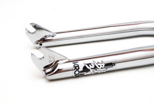 Imagen 8 de 10 de Horquilla Krow Big 341 Cromada ¡full Cromo! Linea Pro Bmx