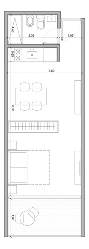 3 Ambientes Premium (en Pozo) R. De Escalada