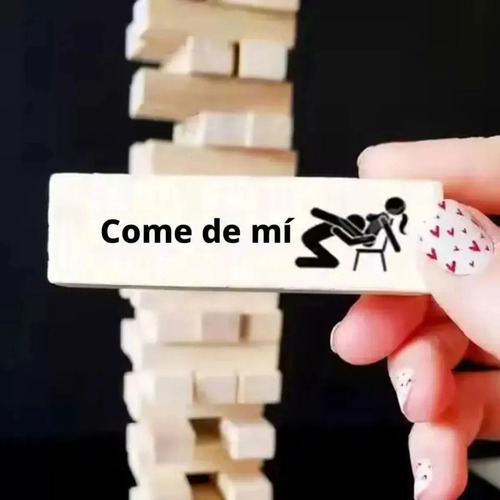 Set De Juego Para Parejas 2025 Con Juguetes Jenga Blocktoys,