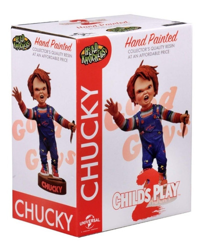 Chucky Head Knockers Hand Painted Neca Original Replay