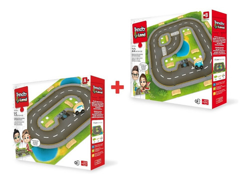 Imagen 2 de 8 de Trencity Land Combo 1 - Tienda Oficial