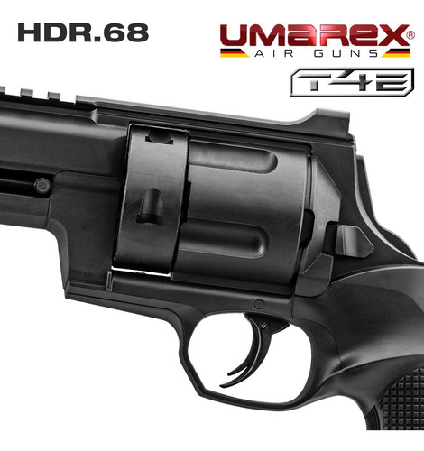 Imagen 5 de 10 de Pistola Revolver Disuasiva Co2 Hdr 68 Defensa Umarex