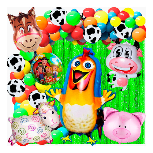 50 Art Globo La Granja De Zenon Animal Granja Vaca Deco764