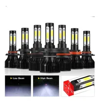 Comprar Kit Focos Led S2 4 Caras H4 9007 H13 9004 10000lm Focos Auto