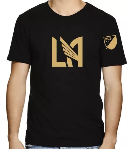 Remera Los Ángeles Fc Letras Md.5 Unisex