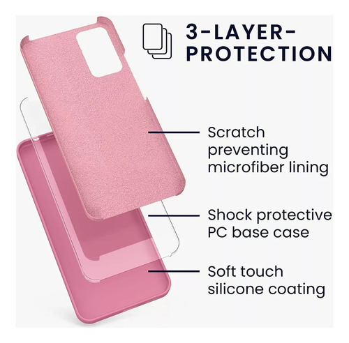 Zya Carcasa Silicona Slim Para Xiaomi Redmi Note 11 Pro