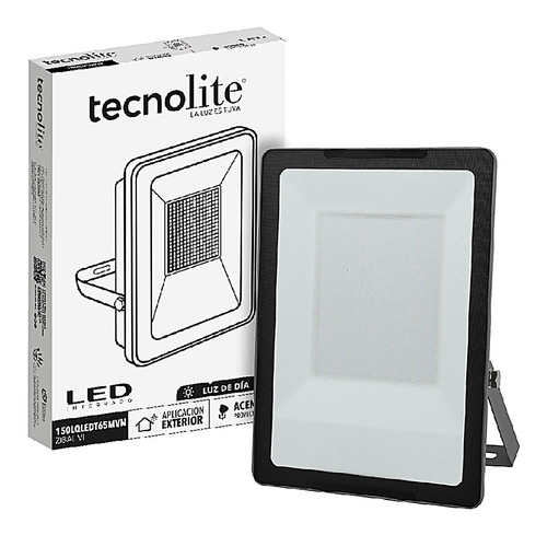 Lámpara Led Exterior Zibal 5 150w Ngr 1bco Frío Tecnolite