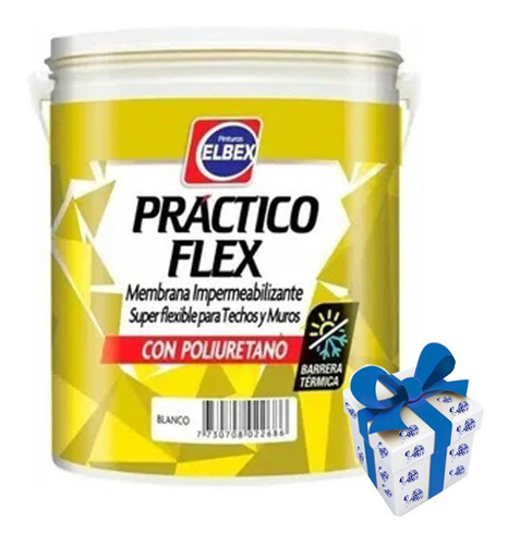 20k Membrana Liquido Practico Flex Con Poliuretano Elbex 