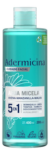 Agua Micelar Adermicina 5 En 1 X 400 Ml