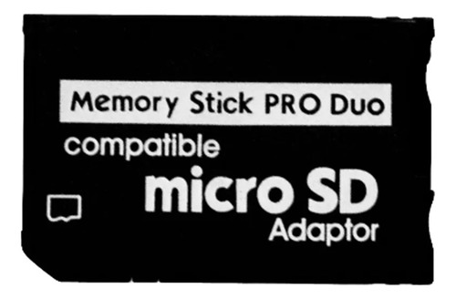 Adaptador Convertidor Memoria Micro Sd A Pro Duo Psp Sony